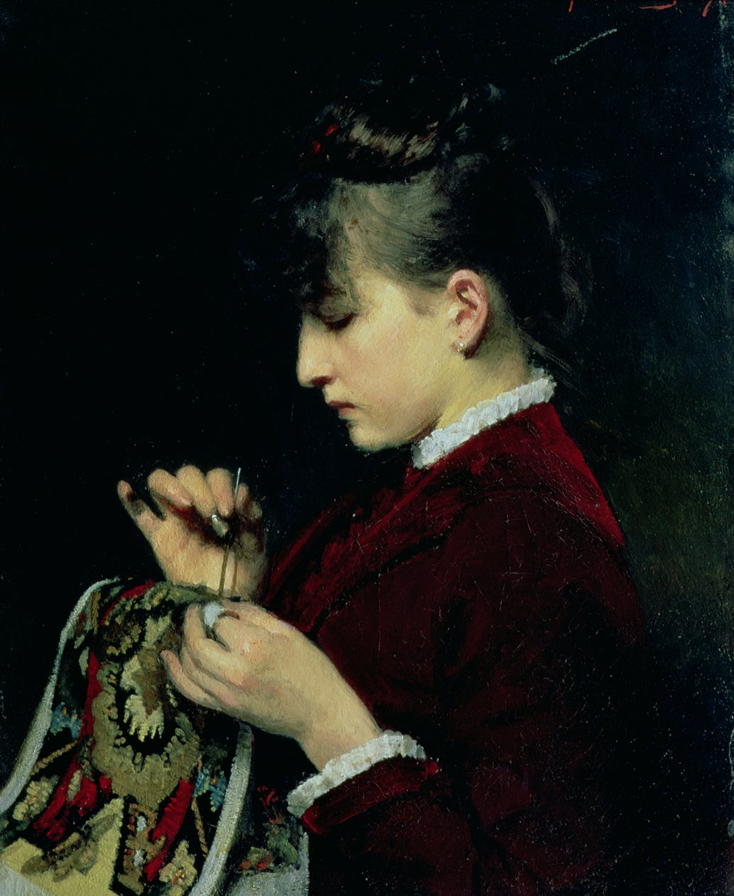 Handicraft, 1887  by Yuri Yakovlevich Leman