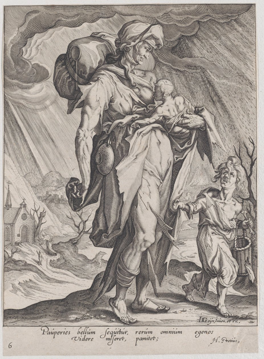 Yoksulluk, Faziletler ve Kötülüklerden, 1596-97., 1596-97. by Zacharias Dolendo