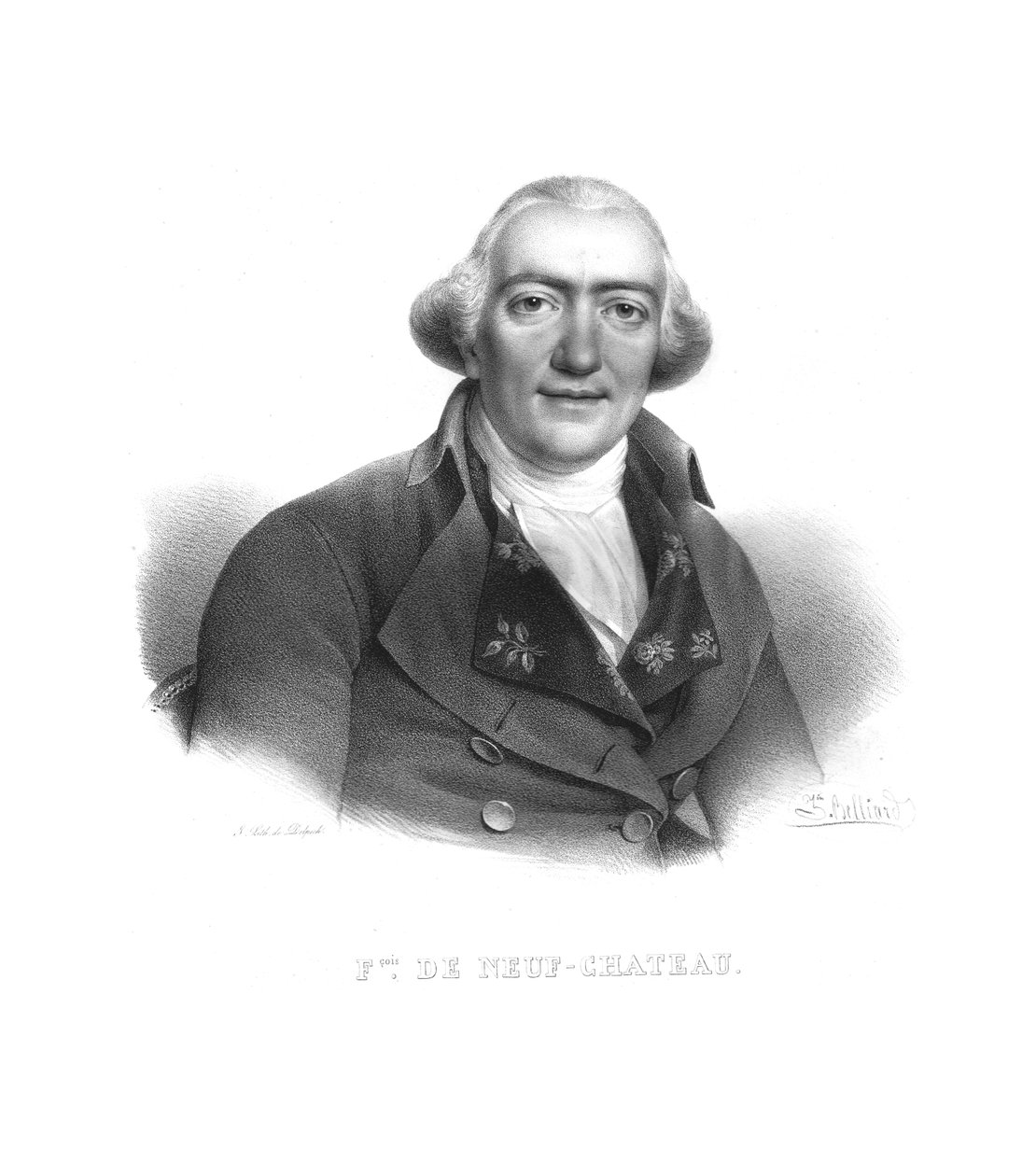 Francois de Neuf-Chateau, c1820s. by Zephirin Felix Jean Marius Belliard