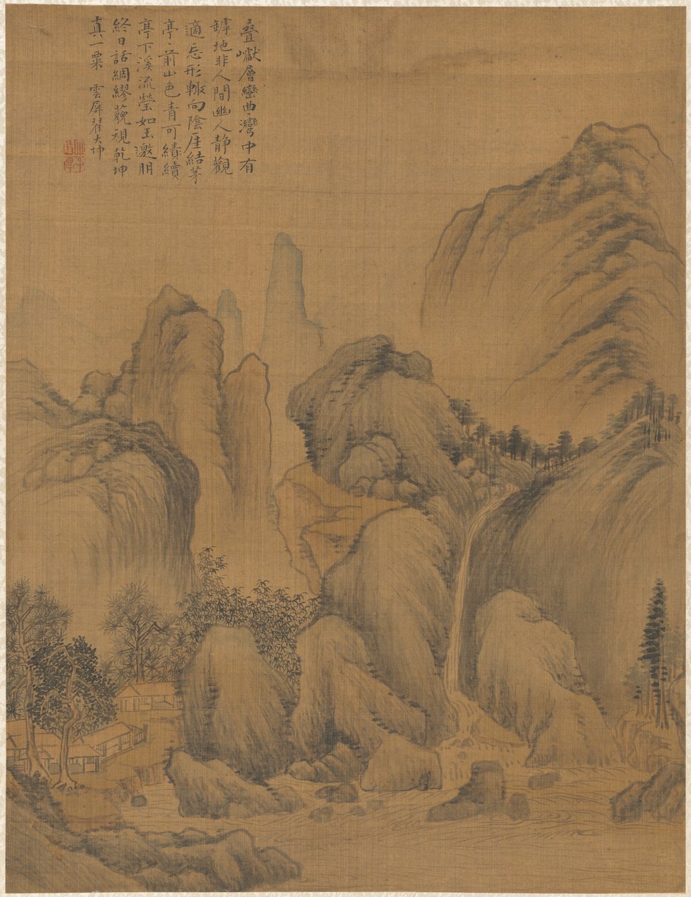 Manzara, 1775. by Zhai Dakun