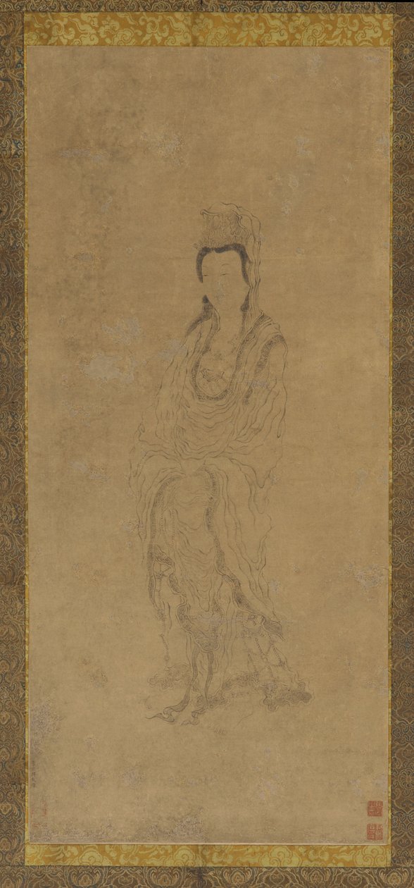 Daimi Guanyin, 17. yüzyıl. by Zhang Hong