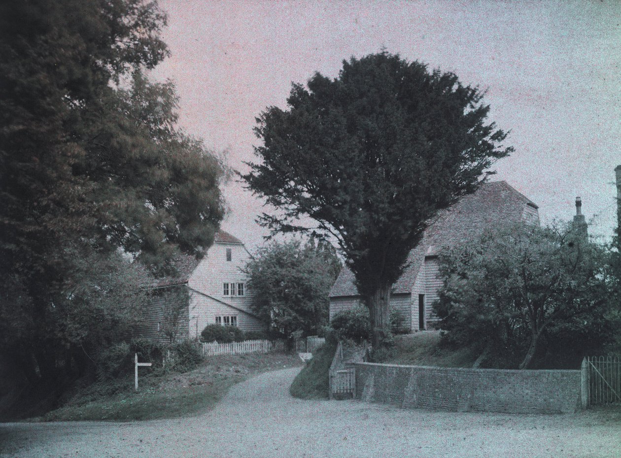"Bir Sussex Byeway" by Frederick (attr. to) Barnard