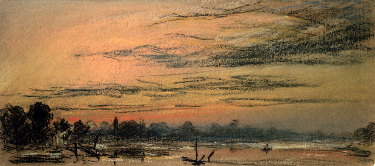 Gün batımından iki saat sonra parlama by Frederick (attr. to) Barnard