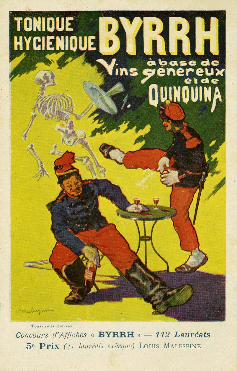 Byrrh Tonique Hygenique, absinthe