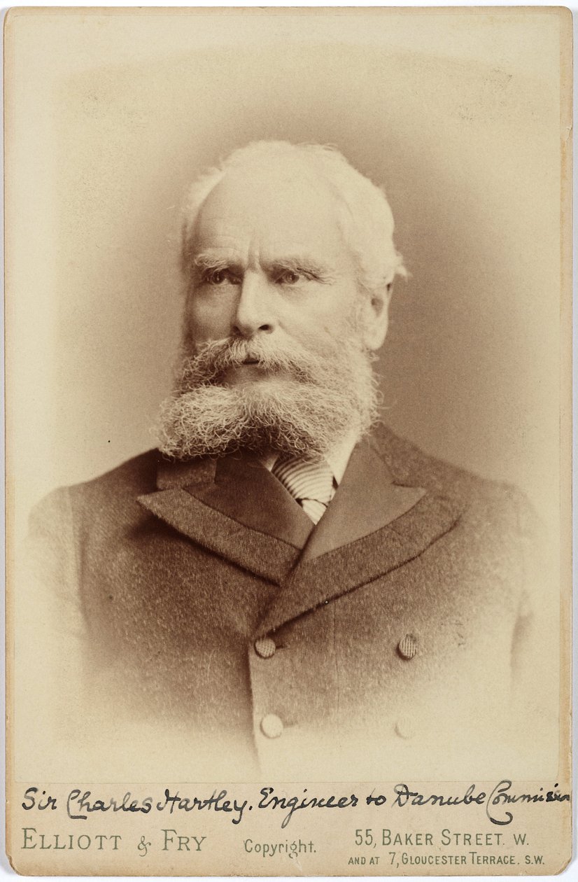 Charles A Hartley, İngiliz mühendis by Frederick (attr. to) Barnard