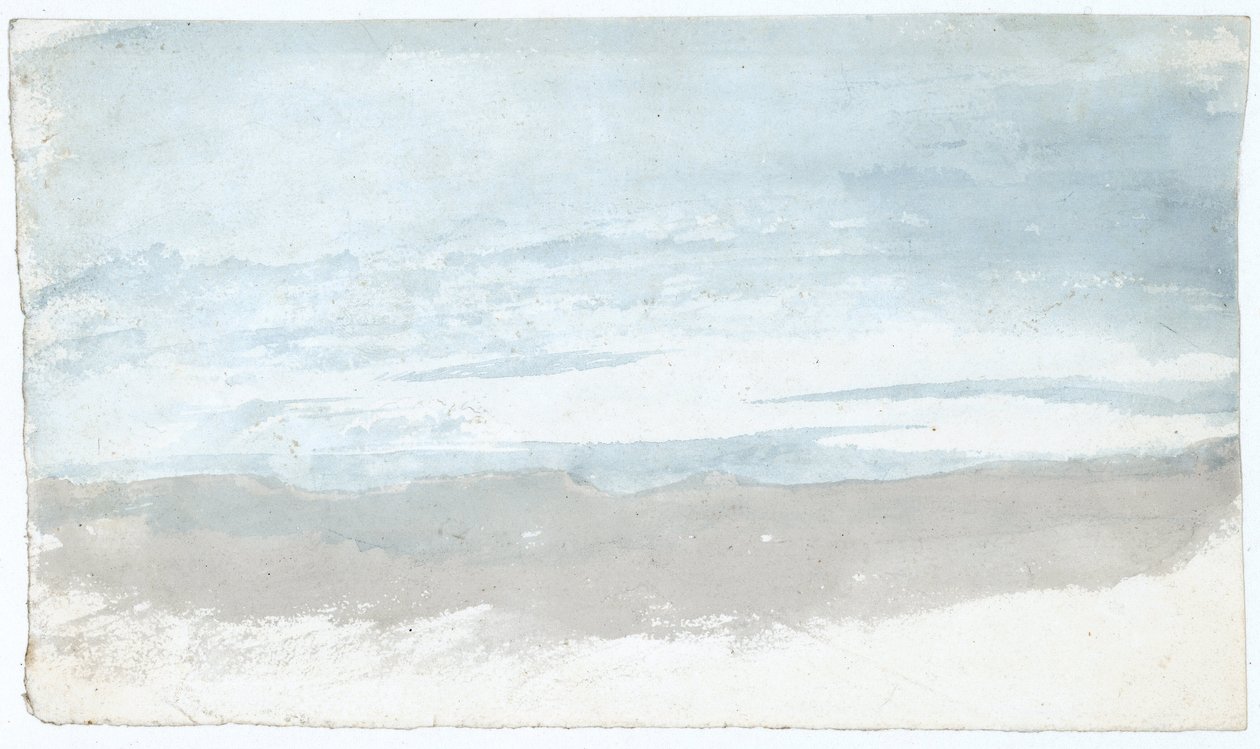 Luke Howard tarafından yapılan bulut çalışması, c 1808-1811 by Frederick (attr. to) Barnard