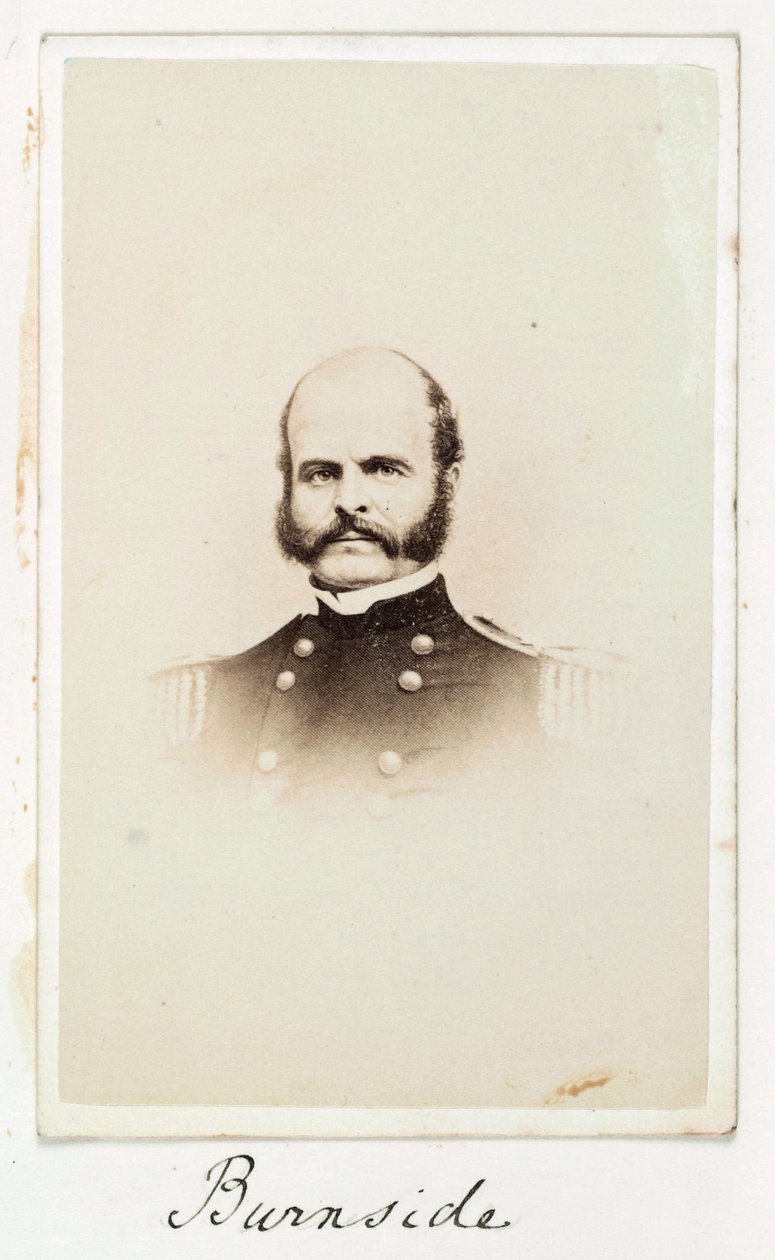 Genel Burnside, c 1863 by Frederick (attr. to) Barnard