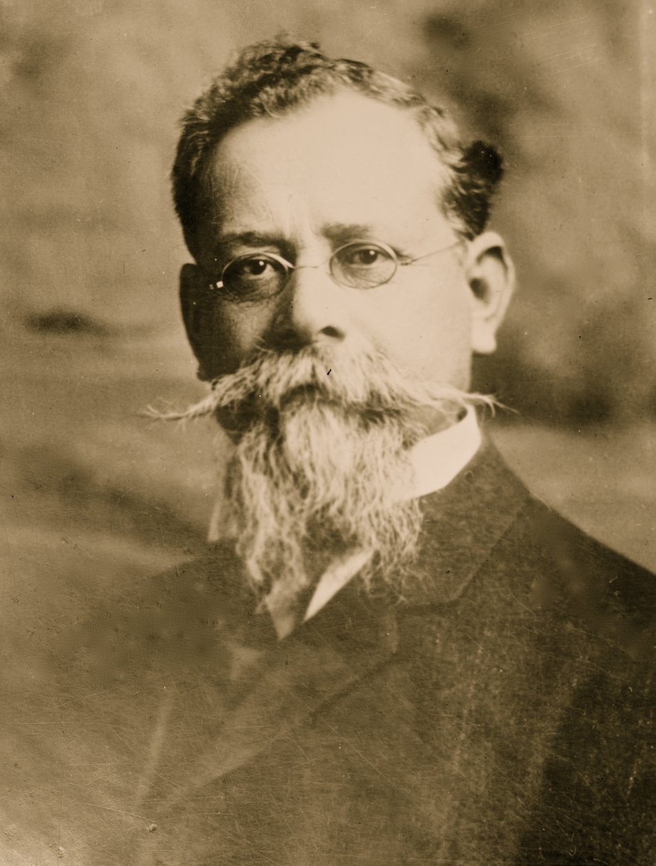 General Venustiano Carranza (fotoğraf) by Hippolyte Lalaise Devéria