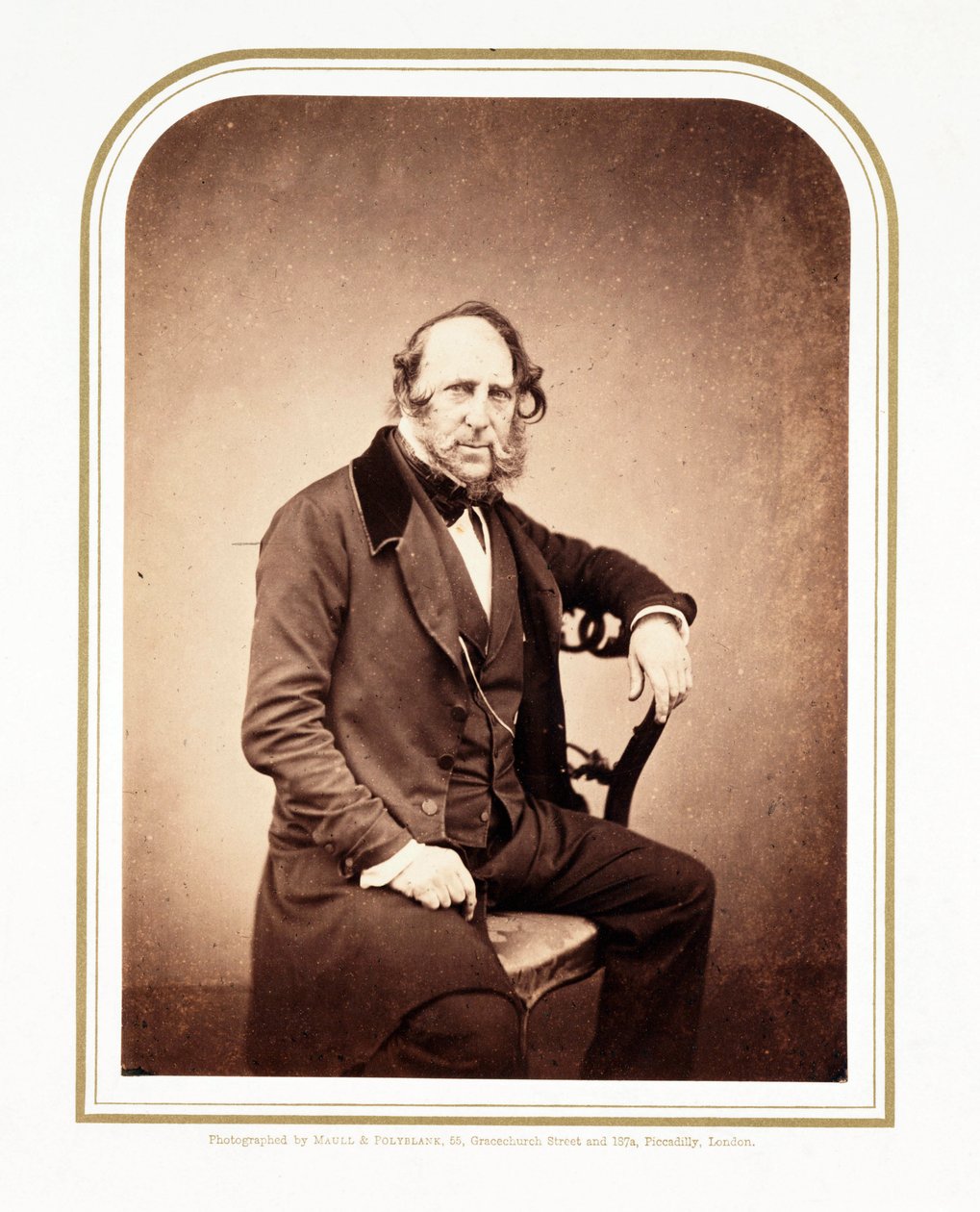 George Cruikshank, İngiliz sanatçı by Frederick (attr. to) Barnard