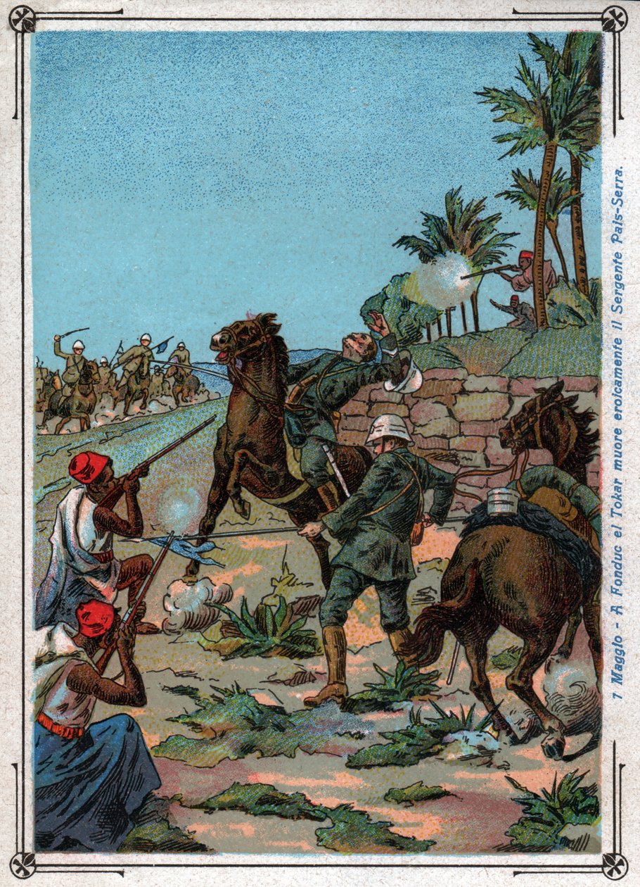 Guerre italo turque. italo türk savaşı. by Ferdinand Georg Waldmuller