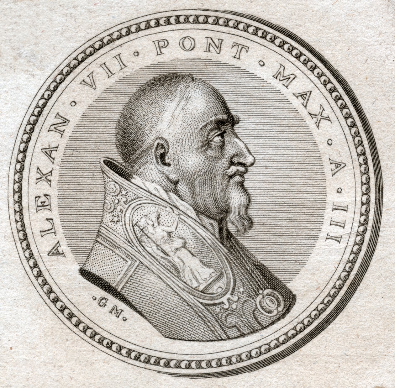 Papa Alexander VII by . .