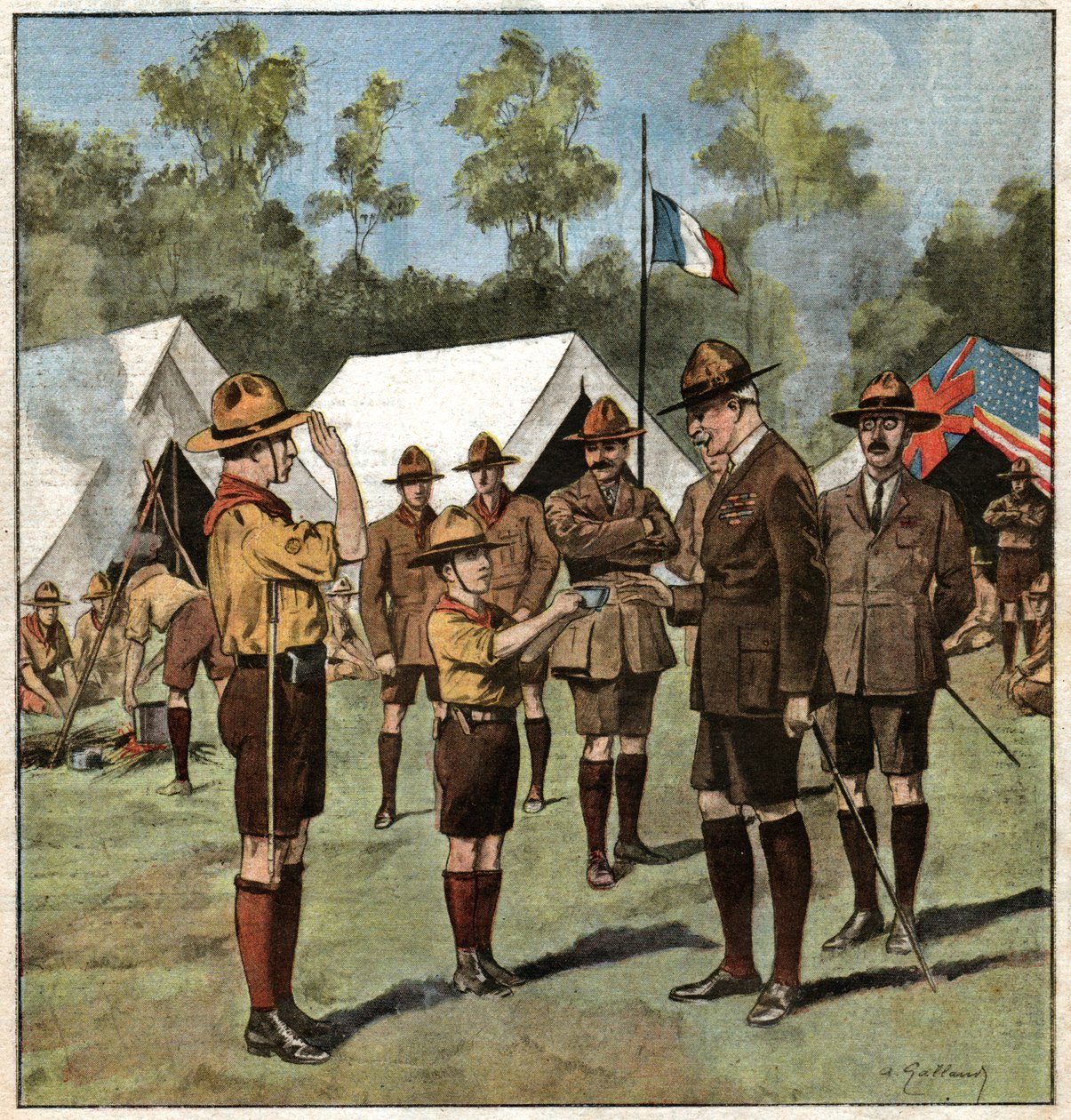 Robert Baden Powell. by John Pardon