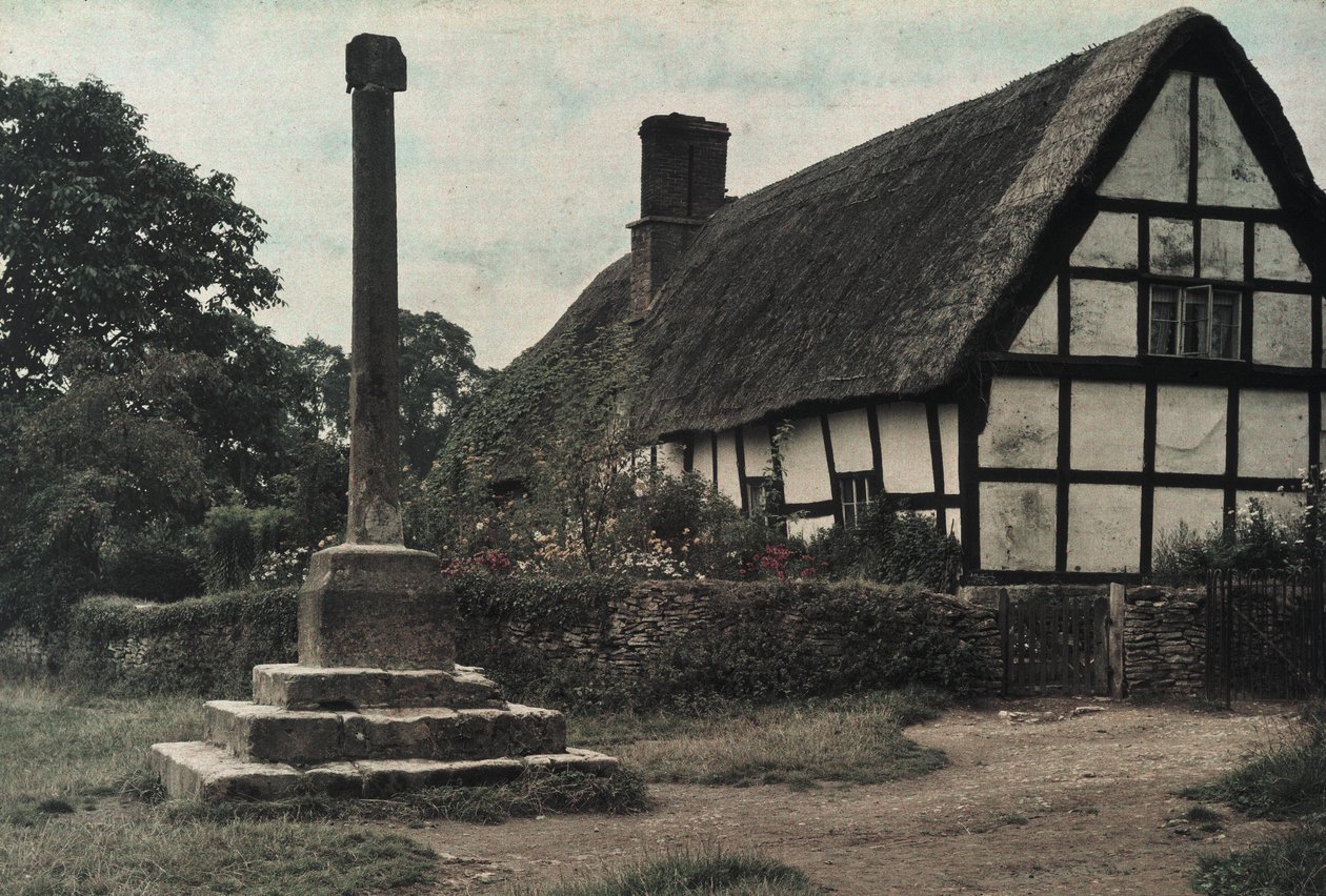 "Köy Haçı, Ashton-Under-Hill, Gloucestershire" by Frederick (attr. to) Barnard