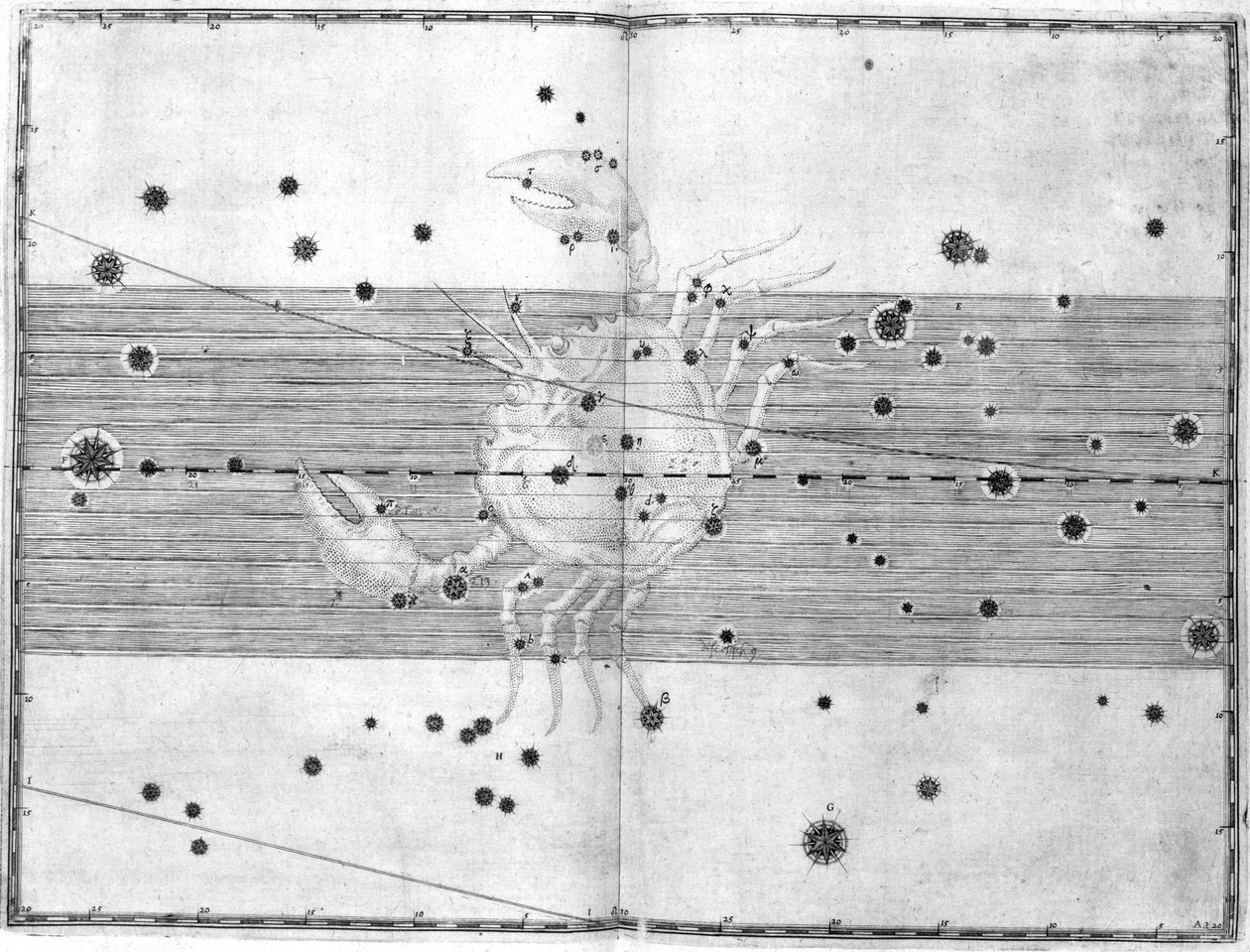 takımyıldızı Yengeç by Frederick (attr. to) Barnard