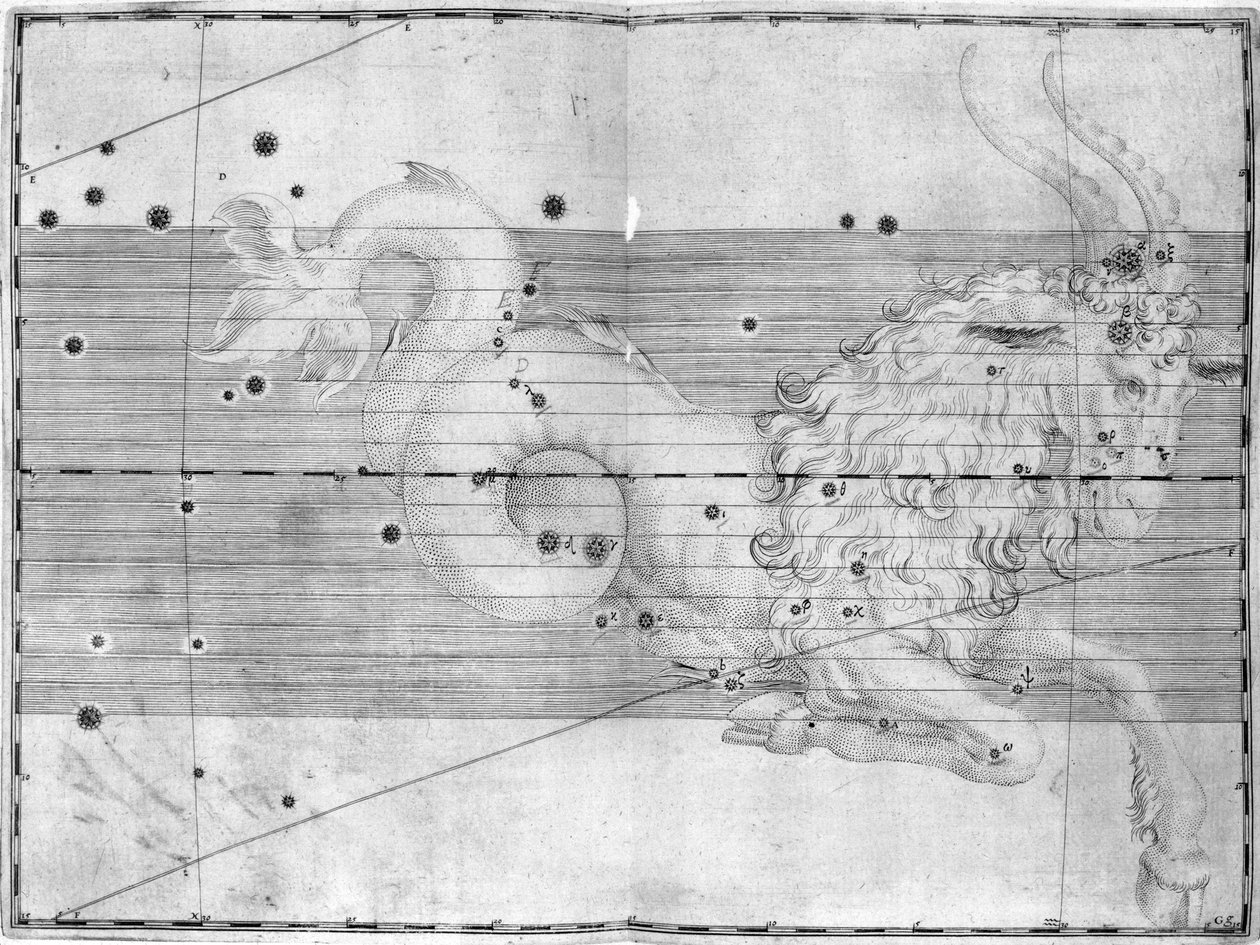 Oğlak takımyıldızı by Frederick (attr. to) Barnard