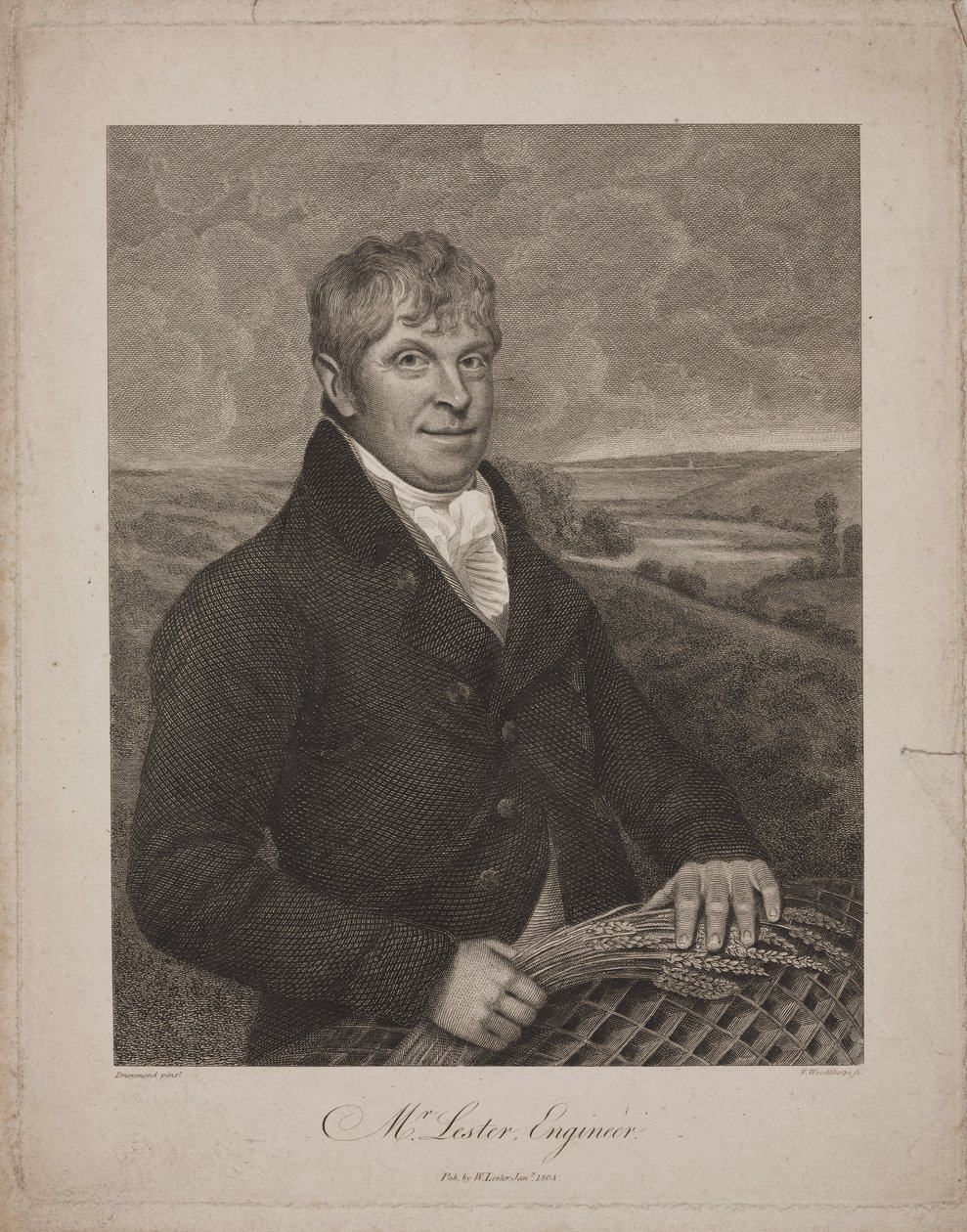 William Lester, İngiliz mühendis by Frederick (attr. to) Barnard