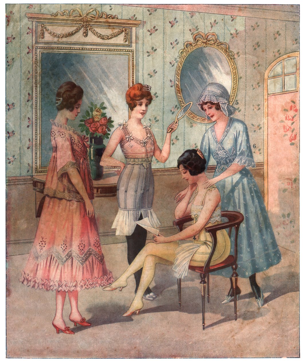 Kadın iç çamaşırı, c.1910-1920 by . .
