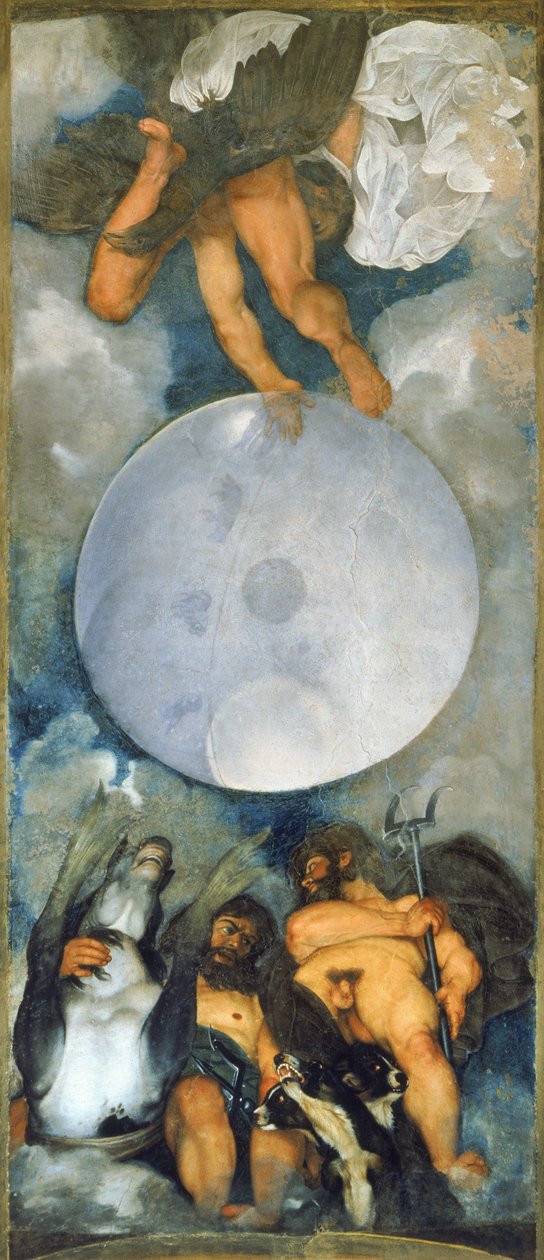 Jüpiter, Neptün ve Plüton by Michelangelo Merisi da  Caravaggio