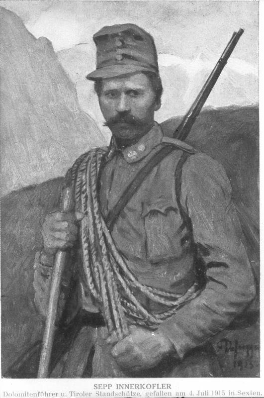 Sepp Innerkofler by after Franz Defregger