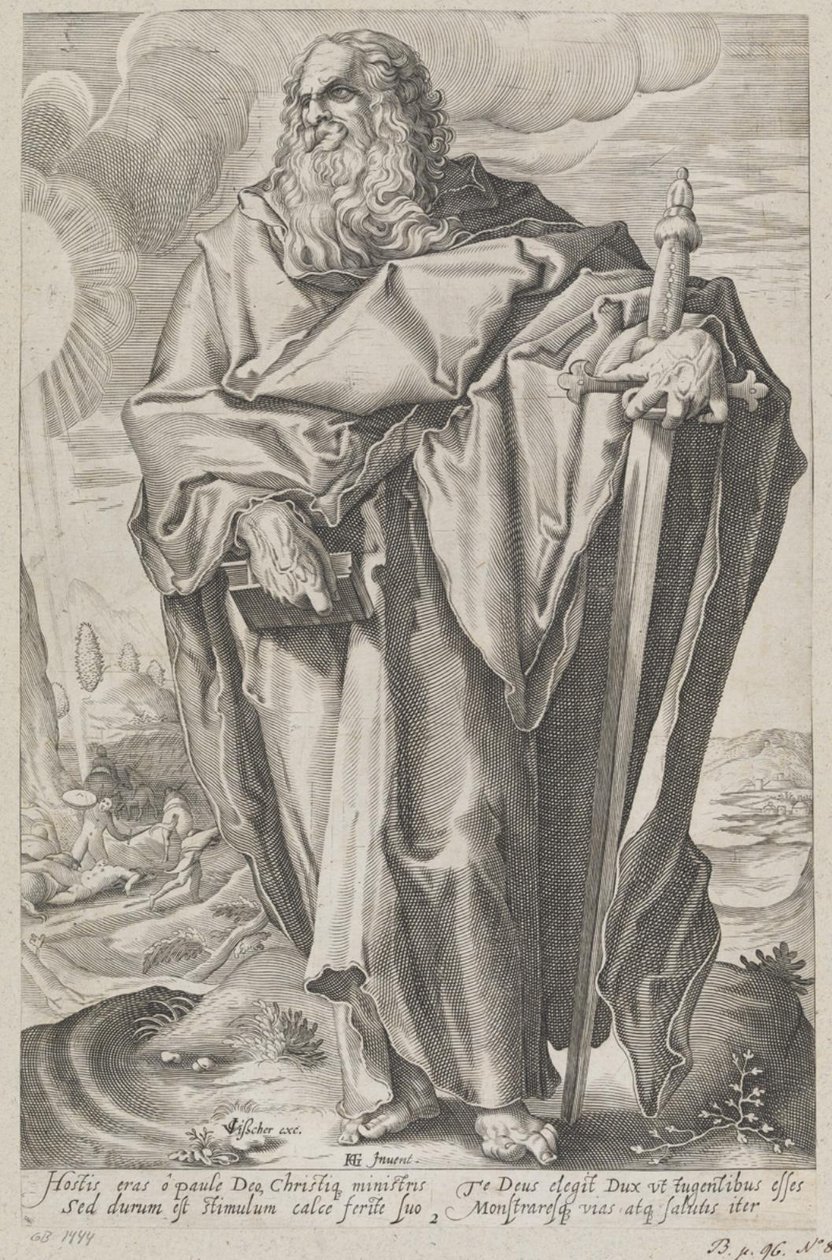 Aziz Paul by after Hendrick Goltzius