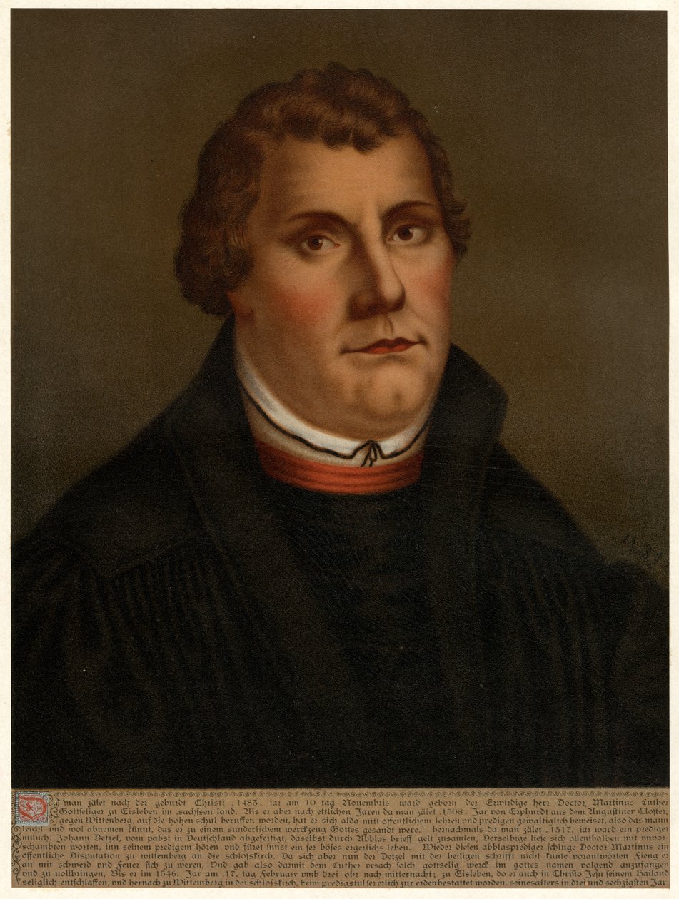 Martin Luther by after Lucas Cranach the Elder