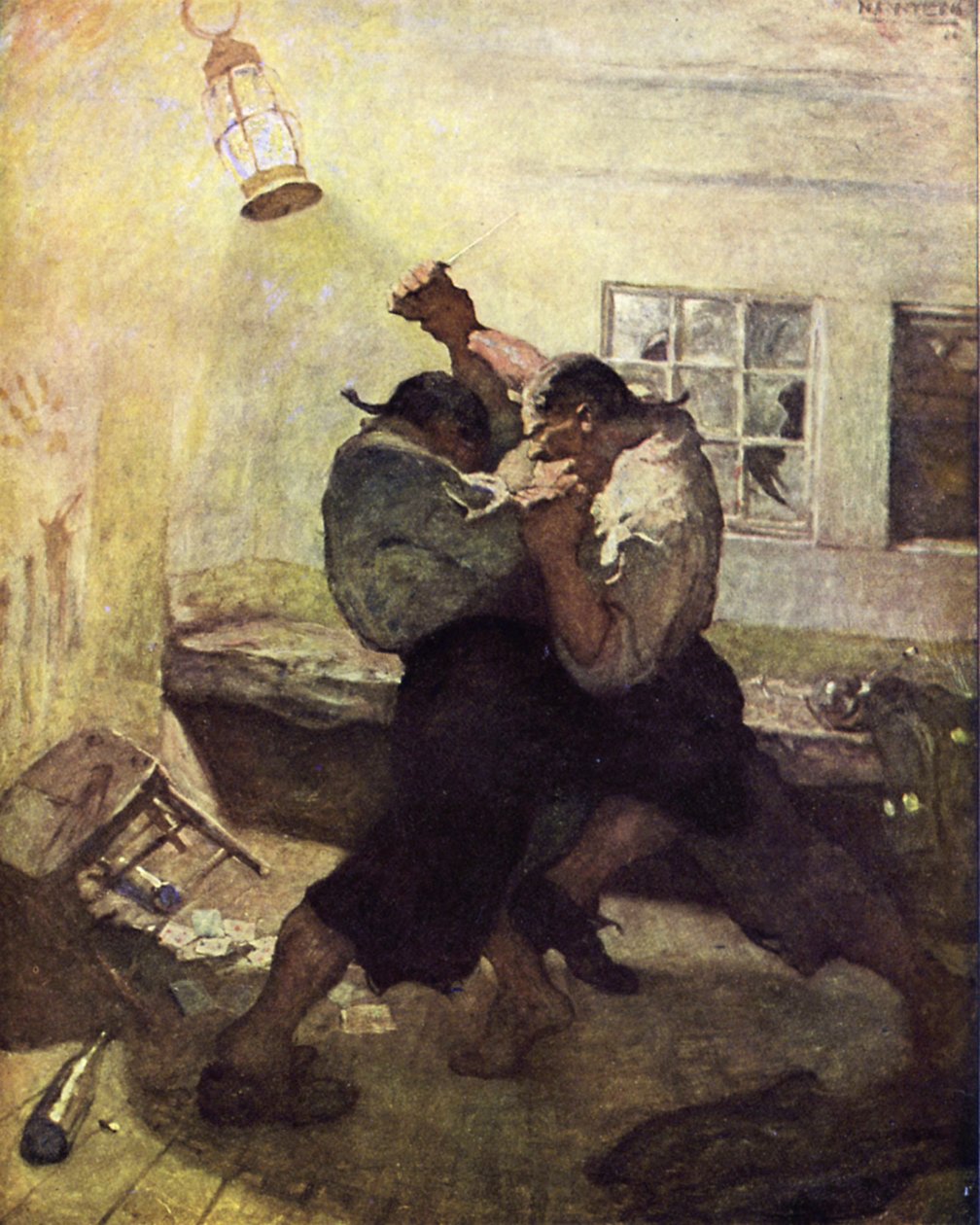 Hazine Adası için İllüstrasyon by after Newell Convers Wyeth