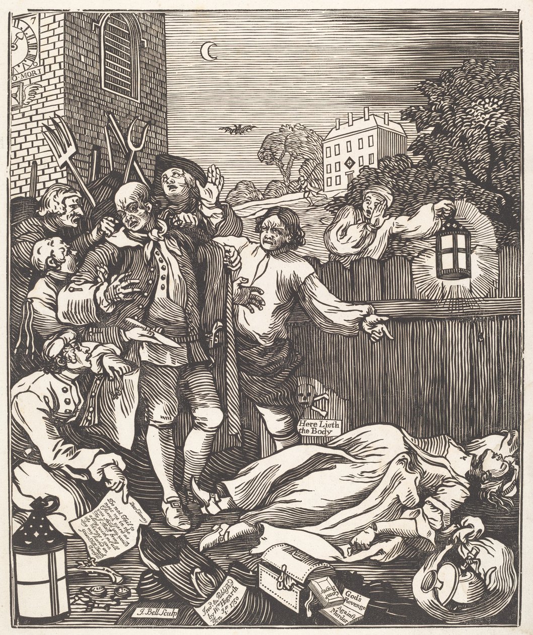 Mükemmellikte Zulüm by after William Hogarth John Bell