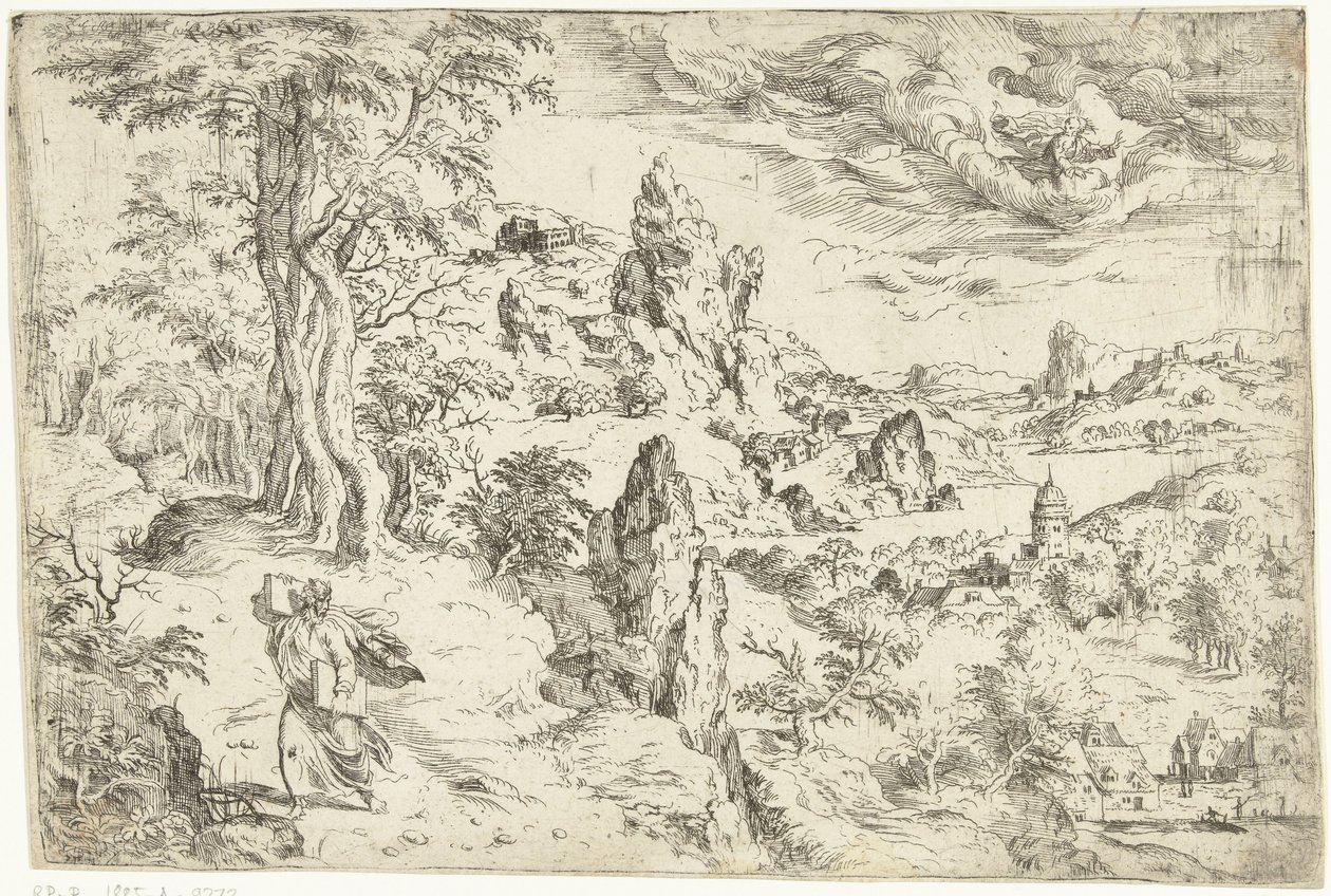 Musa yasanın taş levhalarıyla by anonymous (possibly)