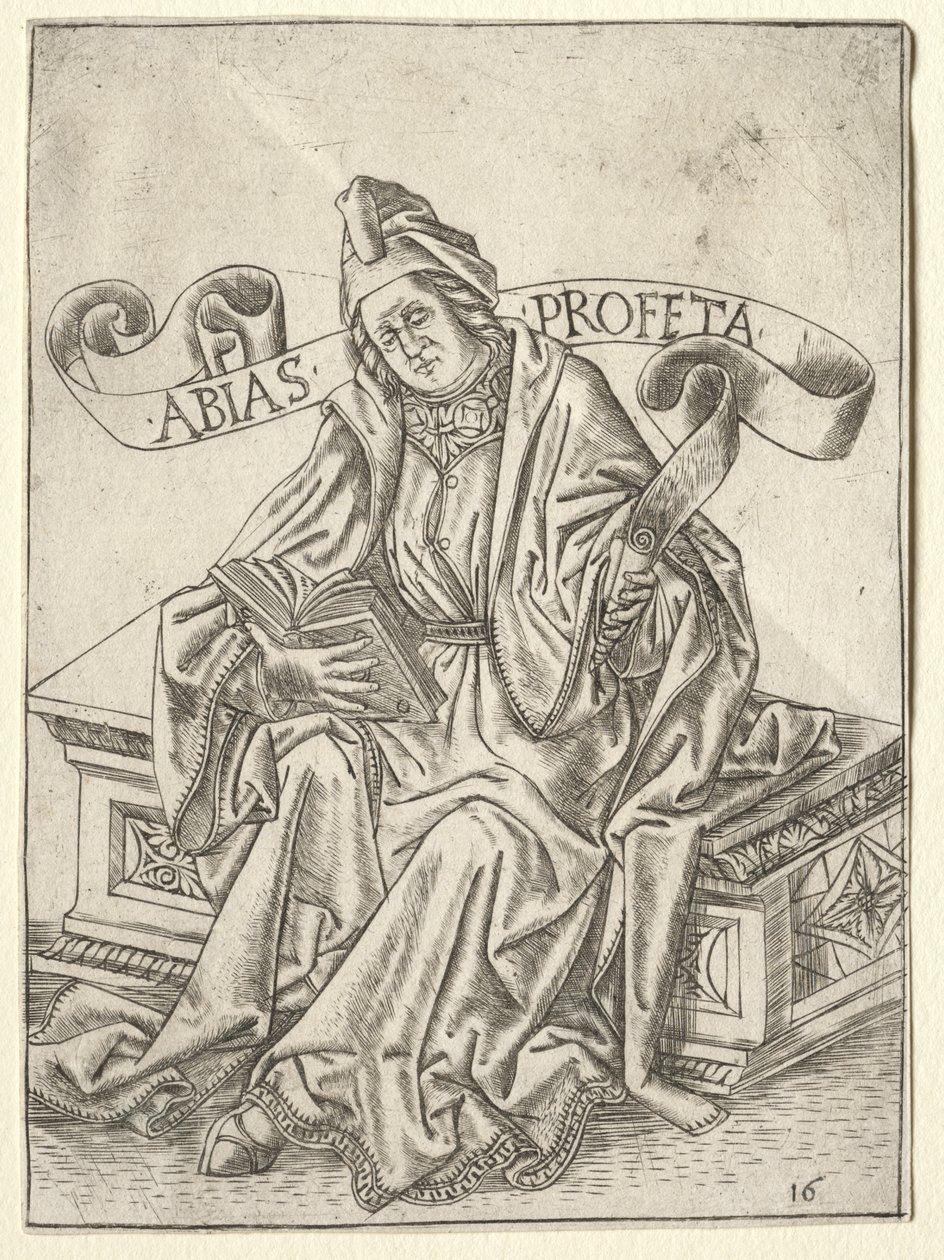 Peygamberler: Obadya by attributed to Baccio Baldini
