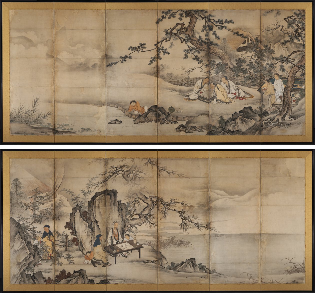 Dört Başarı by attributed to Kano Shōei