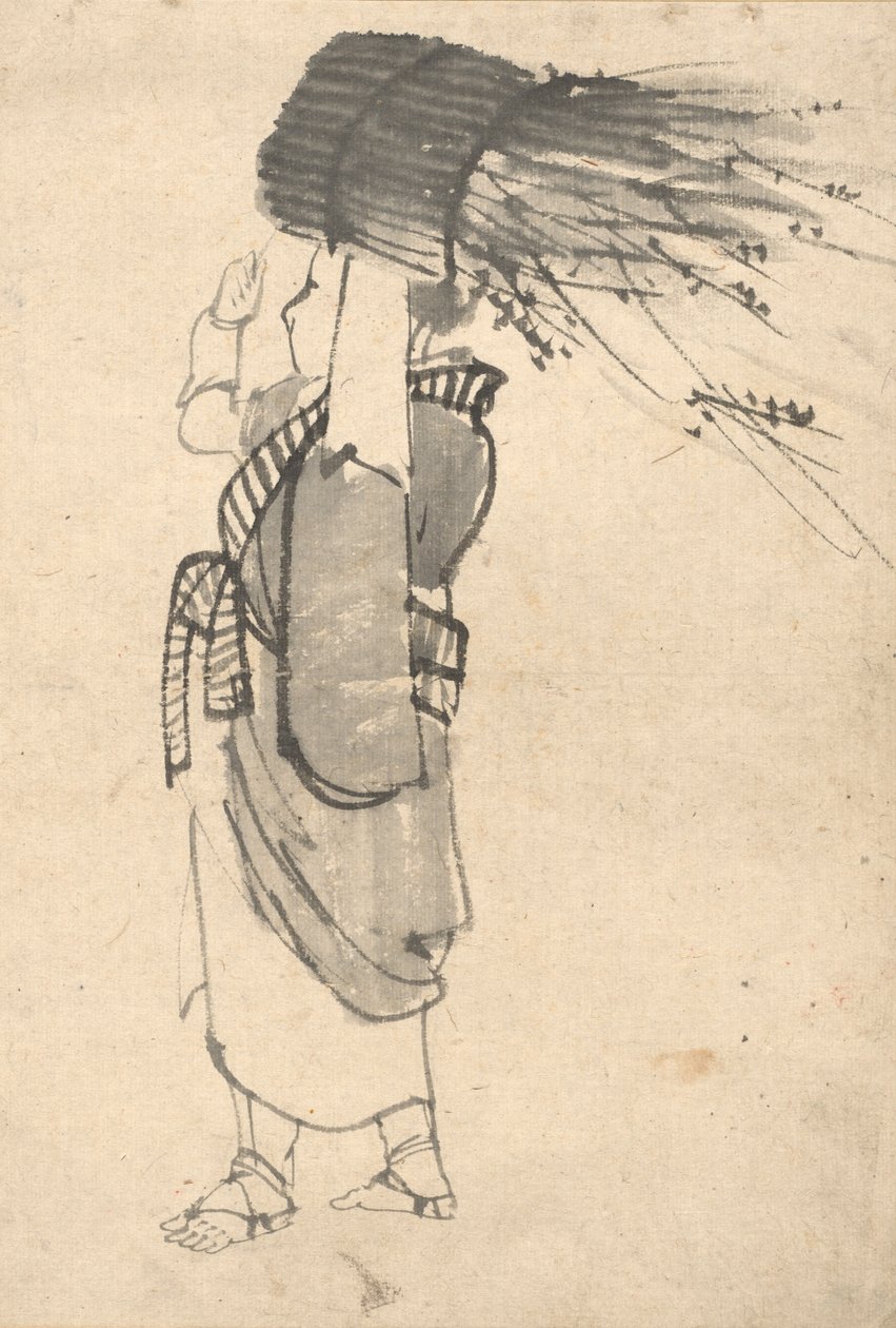 ibne taşıyıcısı by attributed to Kono Bairei