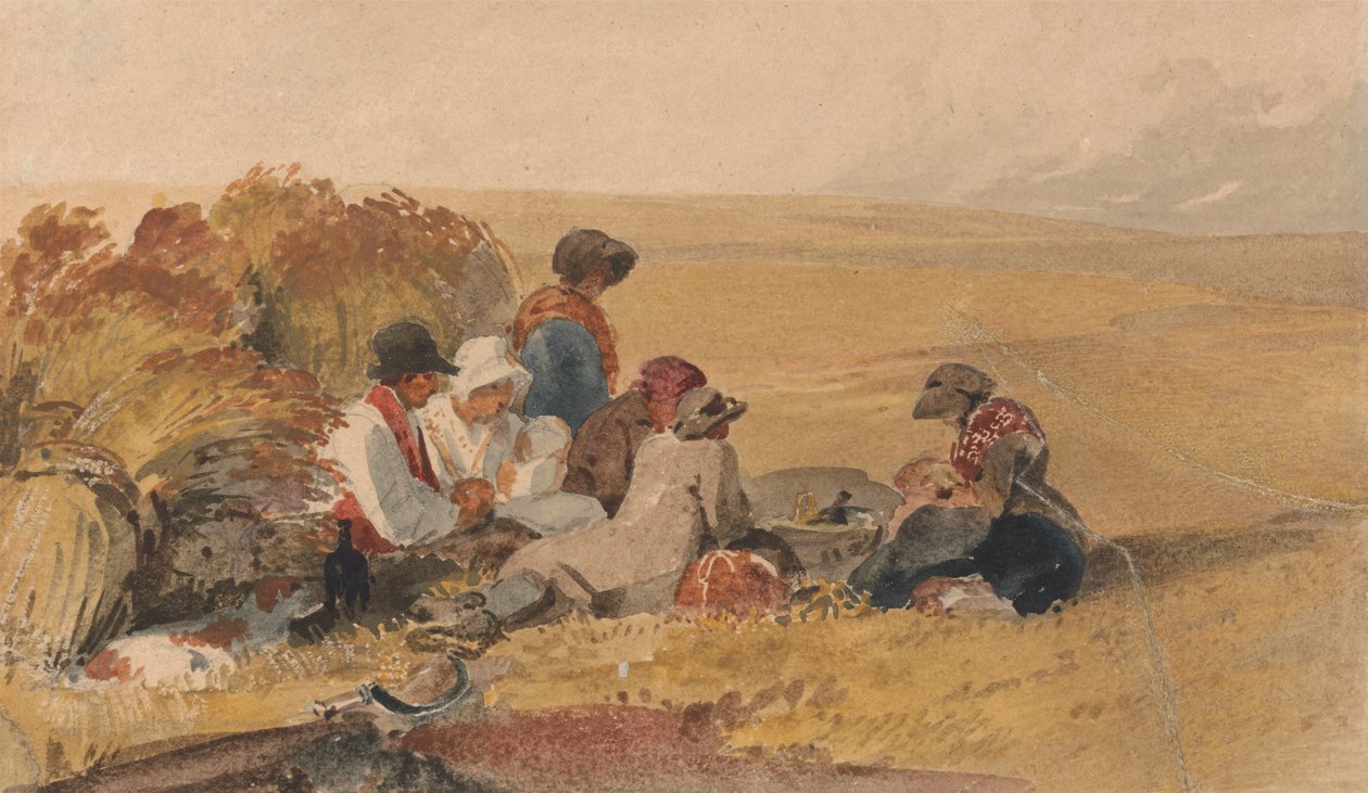 Biçerdöverler by attributed to Peter DeWint