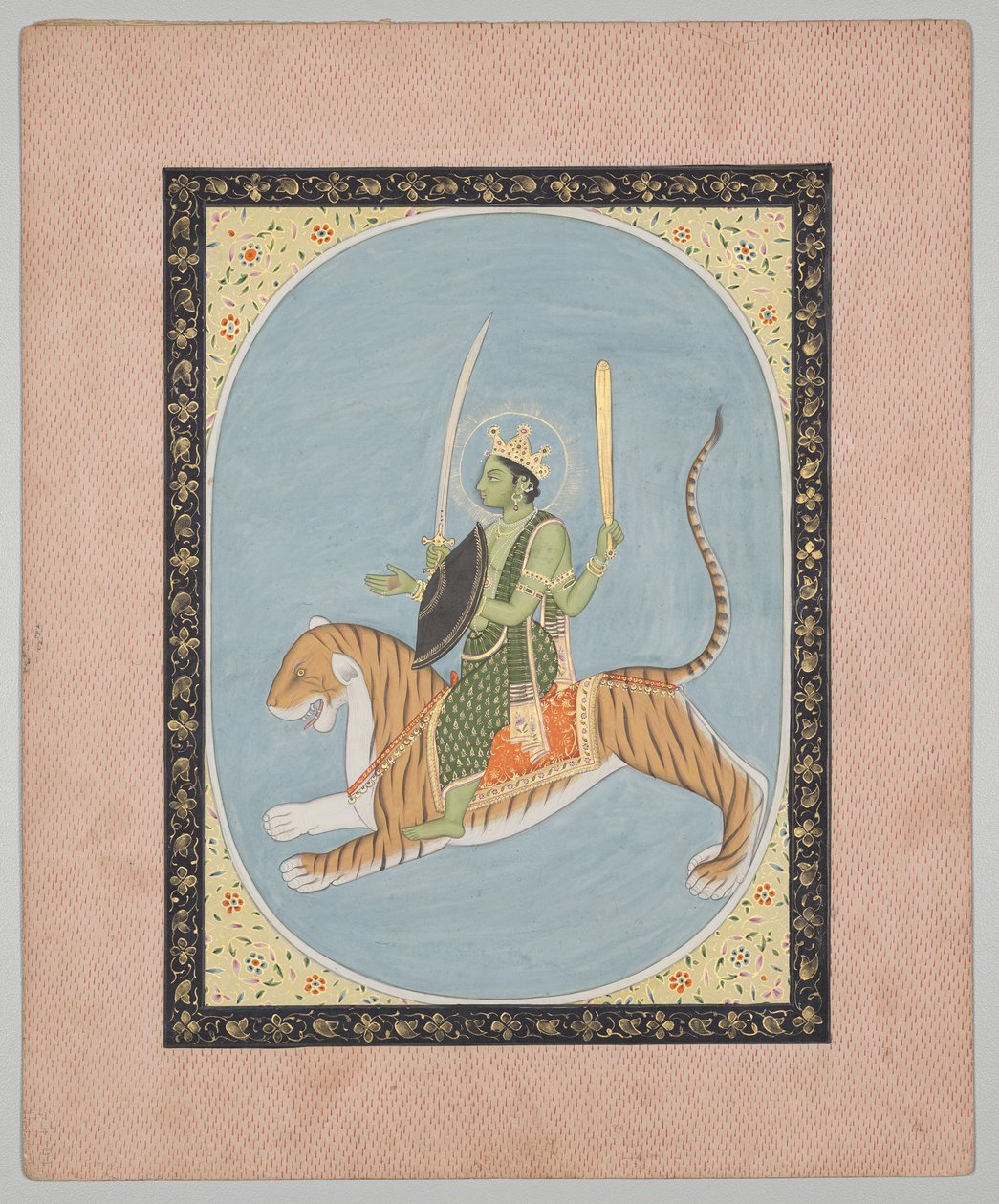 Bir Mandi Astroloji Serisinden Mars by attributed to Sanju