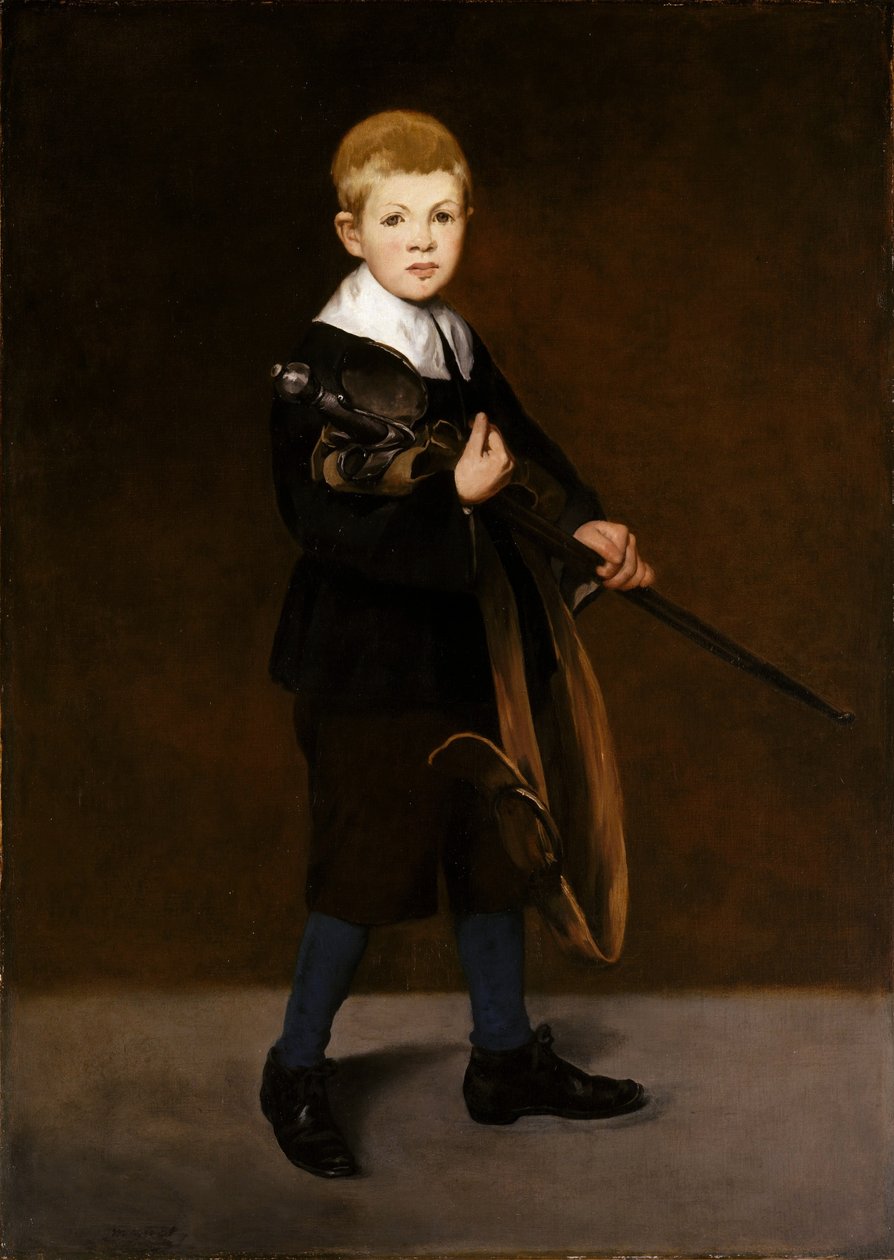 Kılıçlı çocuk by Édouard Manet