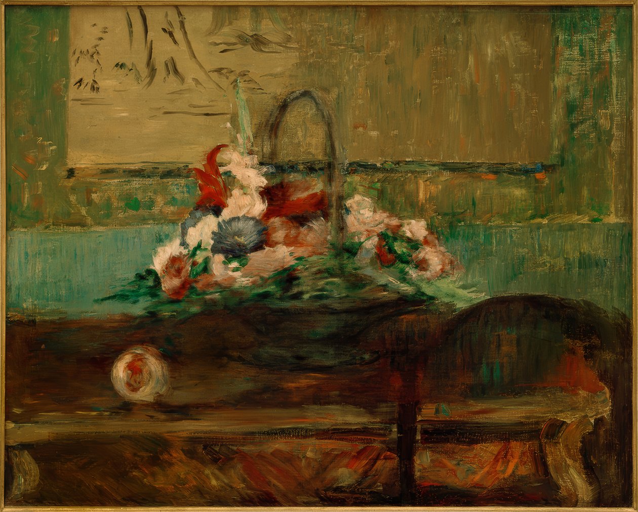 Çiçek Sepeti by Édouard Manet
