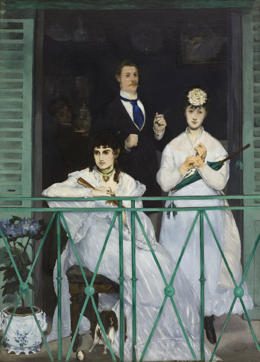 Balkon by Édouard Manet