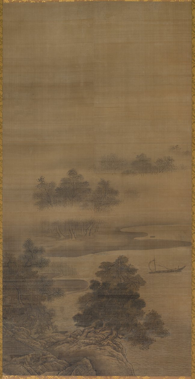Manzara by follower of Sesshū Tōyō