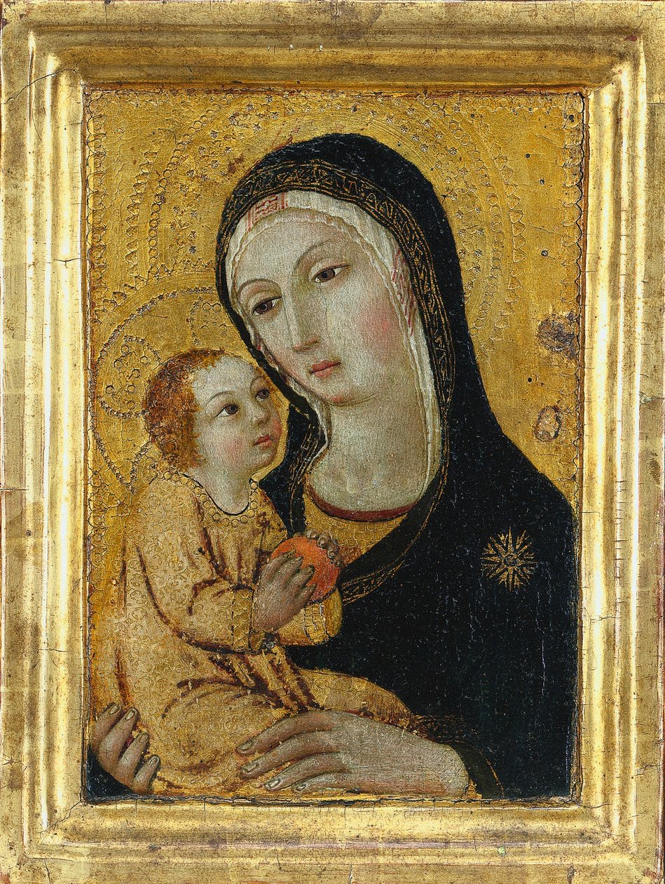 bakire ve çocuk by possibly by Icilio Federico Joni