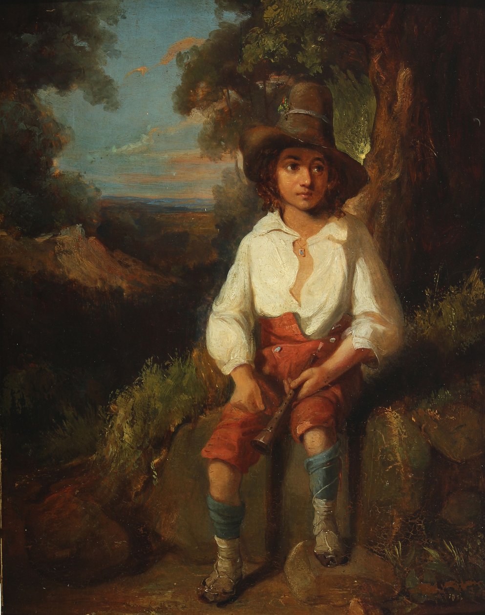 İtalyan Çoban çocuğu by Unknown