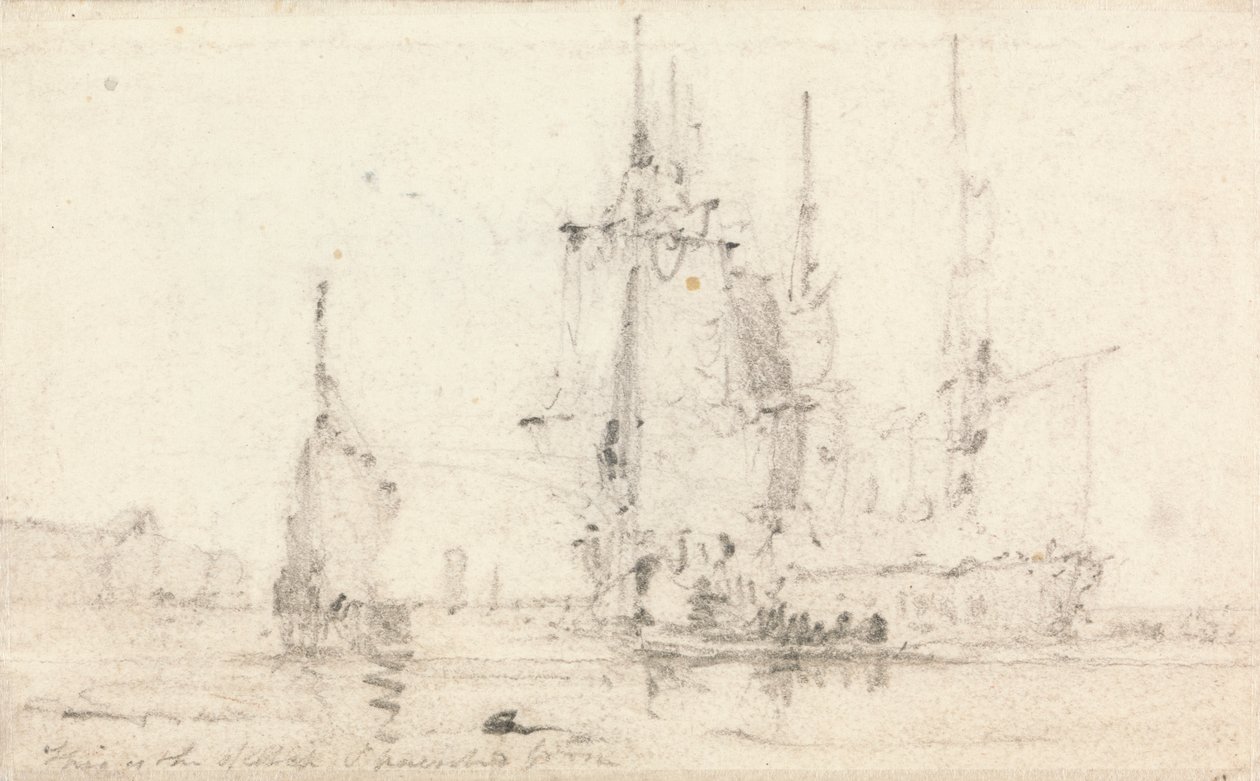 Kıyıya yakın gemiler by unknown artist
formerly John Constable