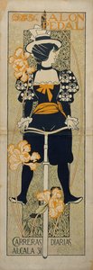 Salon Pedallı Reklam Afişi, 1897