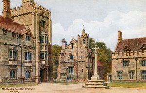 Magdalen Koleji, 1. Mahkeme, Oxford