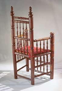 Brewster Sandalye (ahşap ve tekstil)