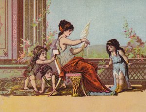 Romalı Bayan Ve Çocuklar