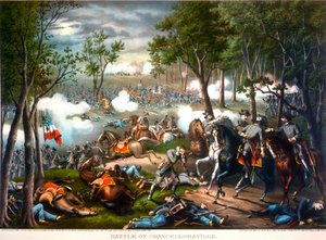 Chancellorsville Savaşı, Virginia, 1863