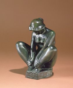 İki Ayağı Tutan Kız, 1920 (bronz)