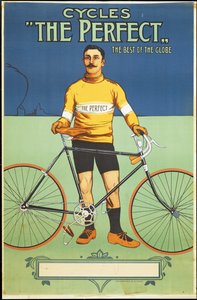 Poster reklamı Mükemmel bisiklet, 1895