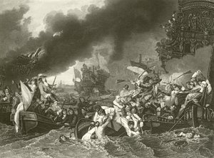 The battle of La Hogue 