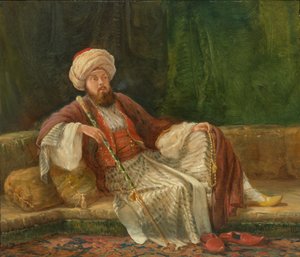 Doğu Kostümlü Batılı Beyefendi.