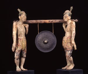 Gong, 19. yüzyıl sonu (ahşap ve metal)